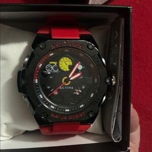 Activa Sport Watch - Red and Black
